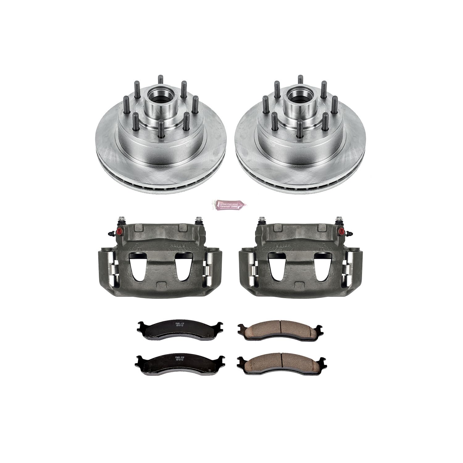Power Stop Front KCOE5088 Replacement Stock Brake Kit (with Calipers)