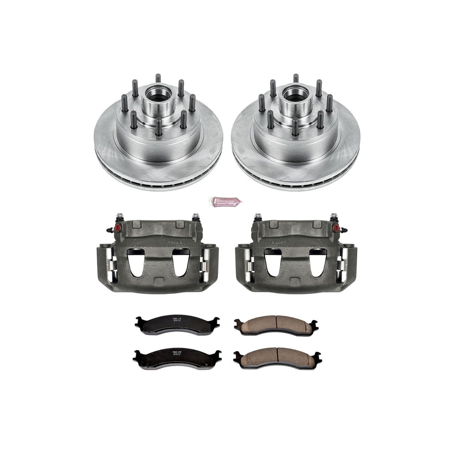 Power Stop Front KCOE5088 Replacement Stock Brake Kit (with Calipers)