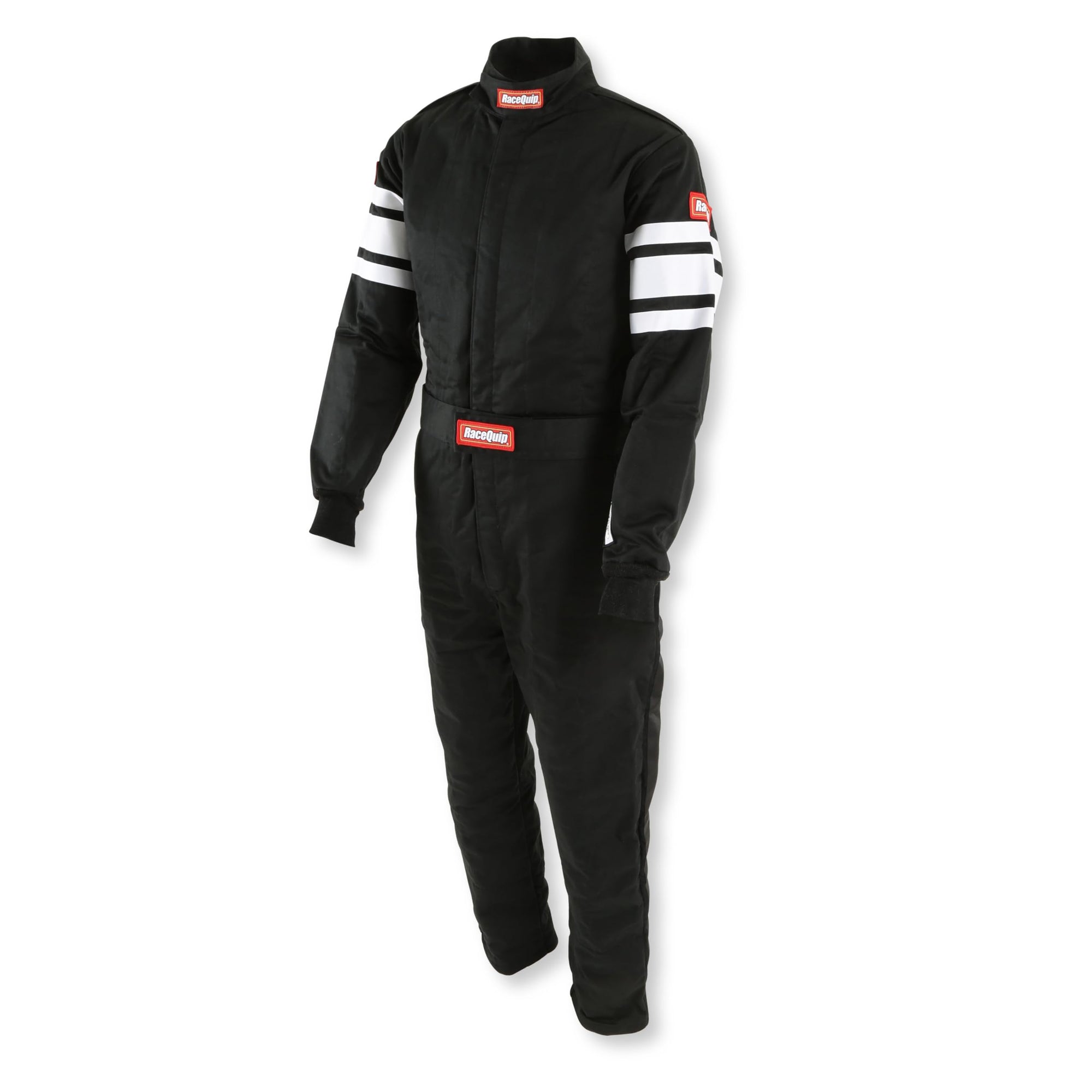 RaceQuip One Piece Racing Driver Fire Suit Multi Layer SFI 3.2A/ 5 Black 3X-Large 120008