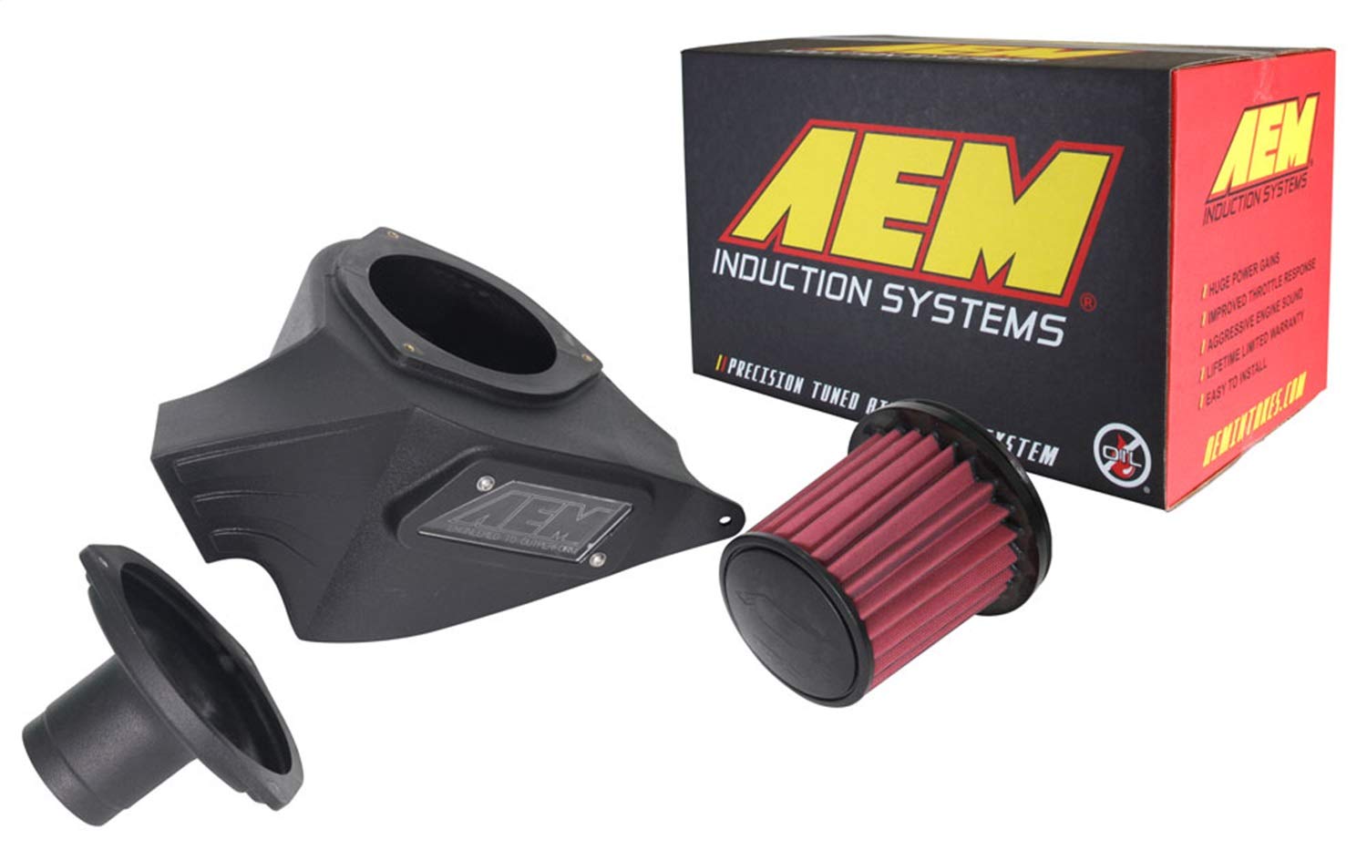 Cold Air Intake System AEM 21-841DS, Black