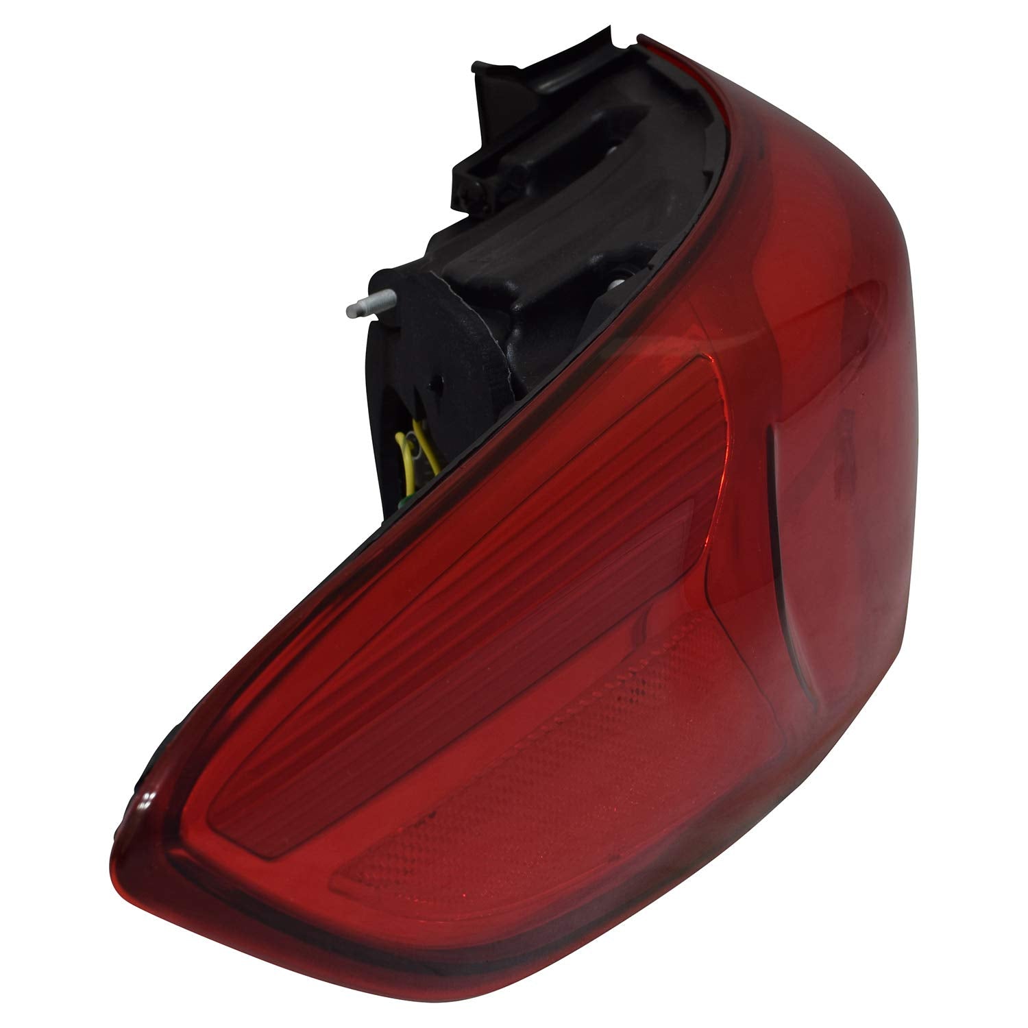 Left TYC Tail Light Assembly Compatible with 2015-2017 Hyundai Santa Fe