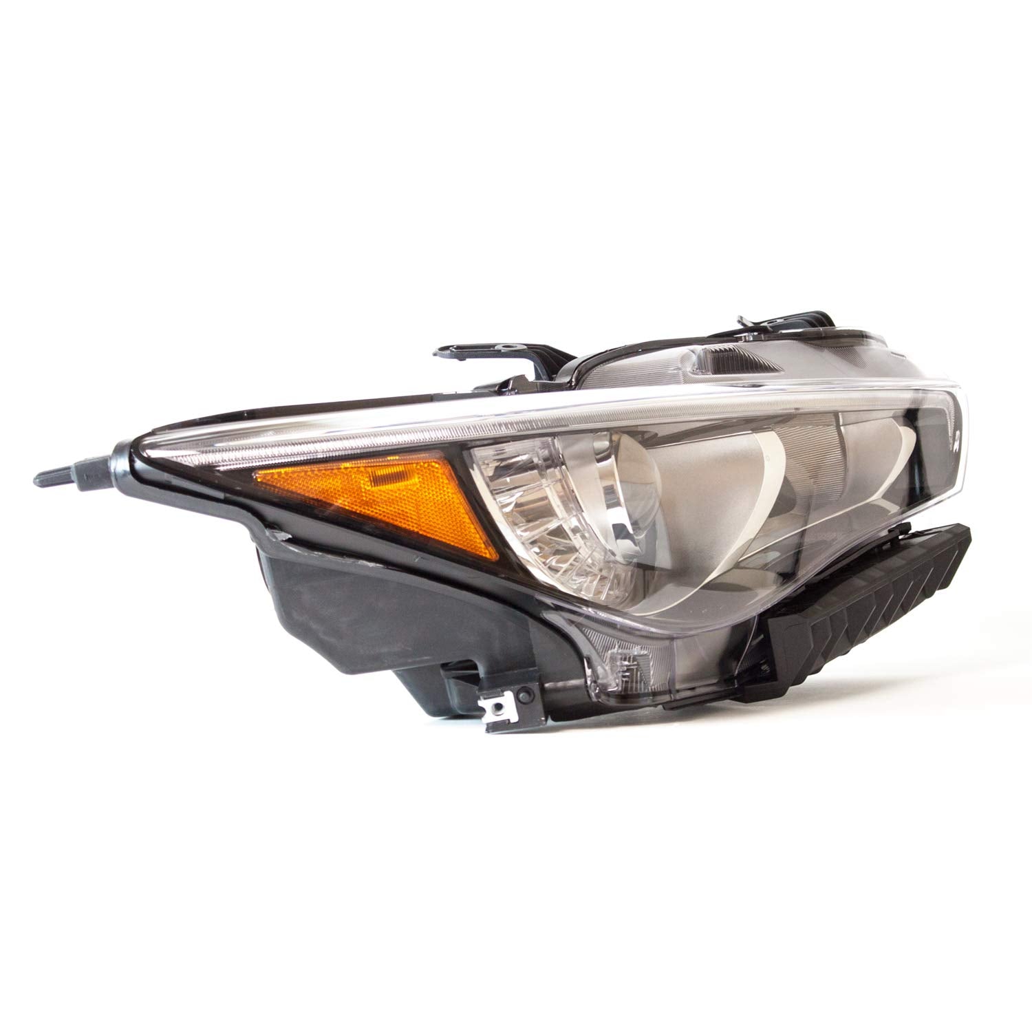 Right TYC Headlight Assembly Compatible with 2014-2017 Infiniti Q50