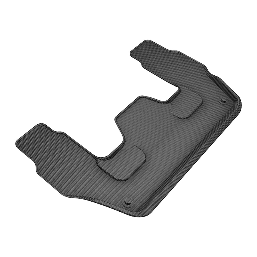 3D MAXpider Kagu Custom Fit Floor Mat (Black) Compatible with Jeep Grand Cherokee L (WL) 6-Seat 2022-2026 (w/Rear Center Console) - Third Row