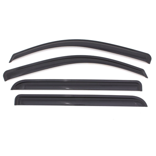 Auto Ventshade Outside Mount Rain Guards [AVS] for 2015 - 2020 Cadillac Escalade ESV; 2015 - 2020 Chevrolet Suburban; 2015 - 2020 GMC Yukon | Window Vent Visors, 4 pcs. - Smoke | 94966