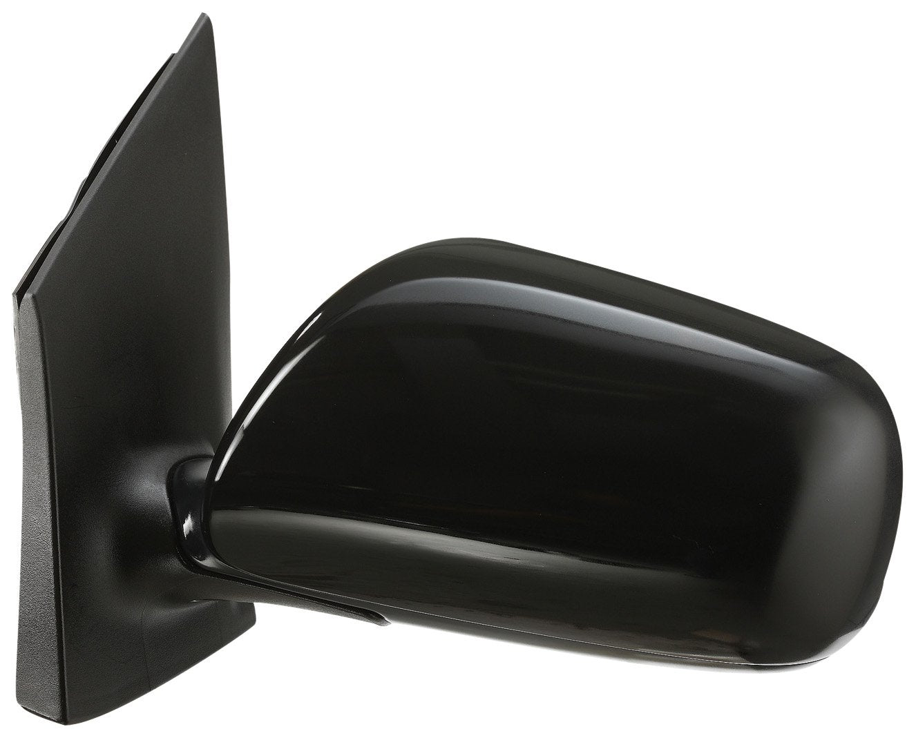Mirror Driver Side for Toyota Yaris Sedan, Black, Foldaway, Manual Remote
