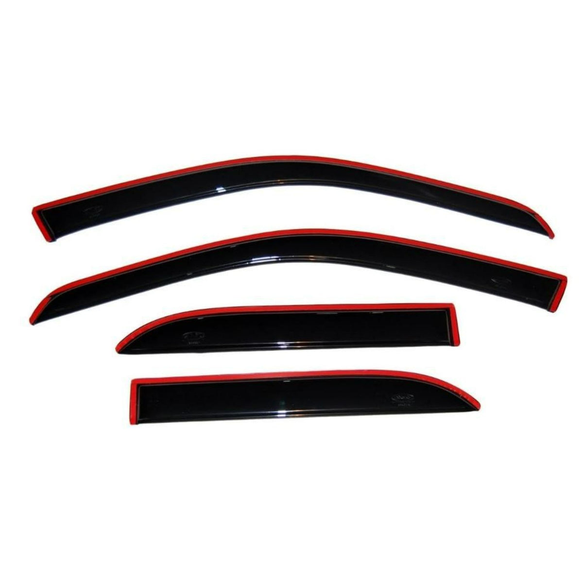 In-Channel Rain Guards Auto Ventshade [AVS] For 1980 - 1996 Ford F-150/F-250/F-350, STANDARD CAB ONLY | Window Vent Visors, 2 pcs. - Smoke | 192068