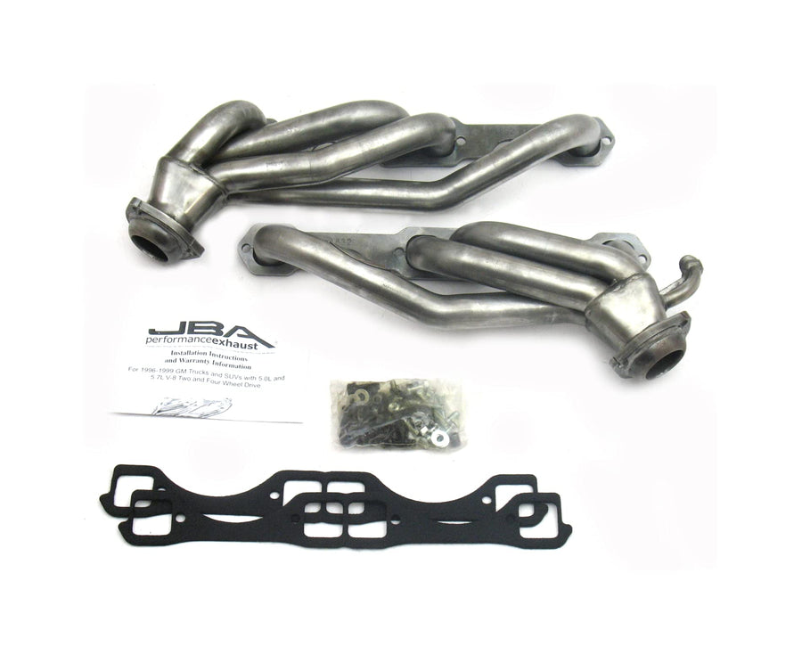 1-1/2" JBA Shorty Stainless Steel Exhaust Header for GM Truck 5.0L and 5.7L 96-99
