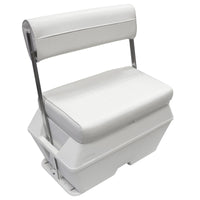8WD159-784 Wise Swingback Cooler Seat, 50-Quart, Cuddy Brite White
