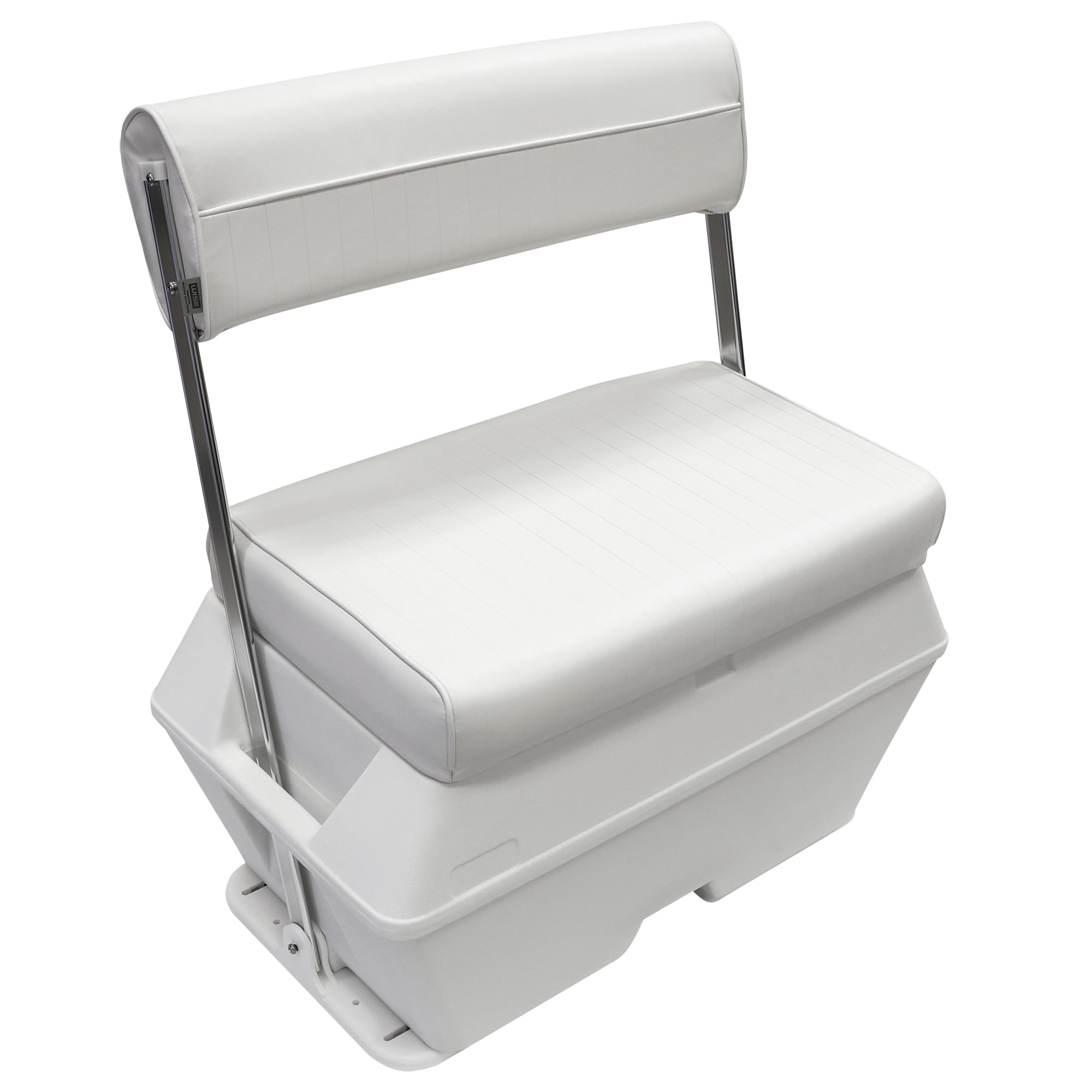 8WD159-784 Wise Swingback Cooler Seat, 50-Quart, Cuddy Brite White