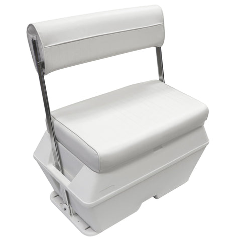 8WD159-784 Wise Swingback Cooler Seat, 50-Quart, Cuddy Brite White
