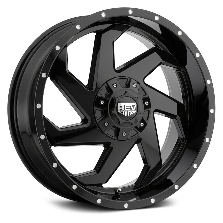 895 Series REV Wheels 895B-2908312 - 20x9-4.53 bs - 6x5.5/6x135 - Black