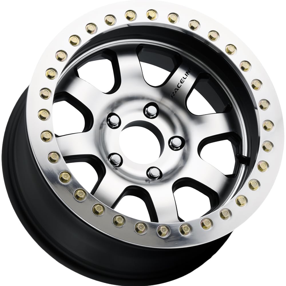 Raceline RT260 Wheel Avenger RT Black with Machined (17 x 1. inches /1 x 1 mm, 1 inches Offset)