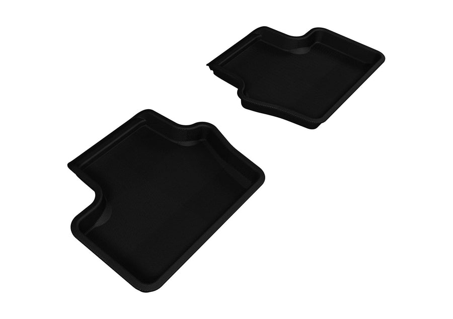 2007-2017 Jeep Compass/Patriot 3D MAXpider Kagu Floormats - Black (L1JP00821509) 2nd Row