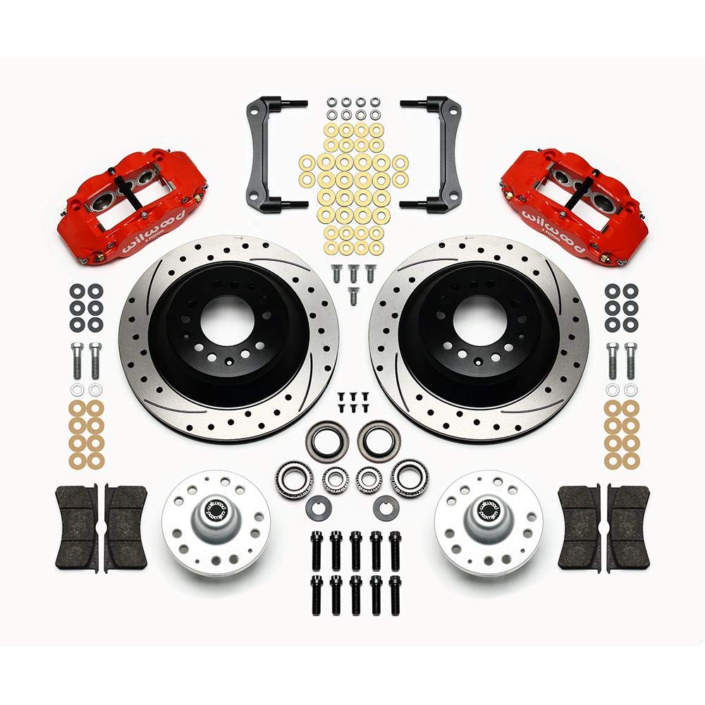 Front Disc Brake Kit Blk 70-78 Camaro/Nova 12.88 Wilwood