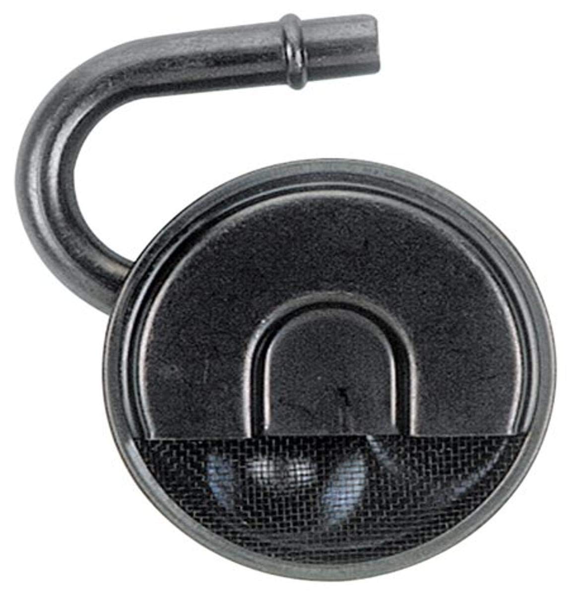 Black Plated Milodon Stock Replacement Oil Pan Pickup for Small Block Chevy
