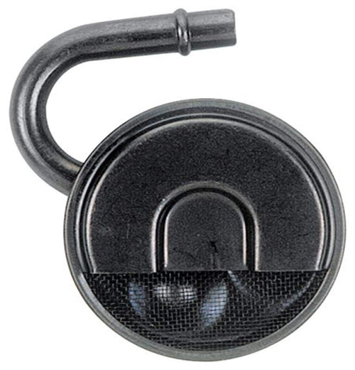 Black Plated Milodon Stock Replacement Oil Pan Pickup for Small Block Chevy