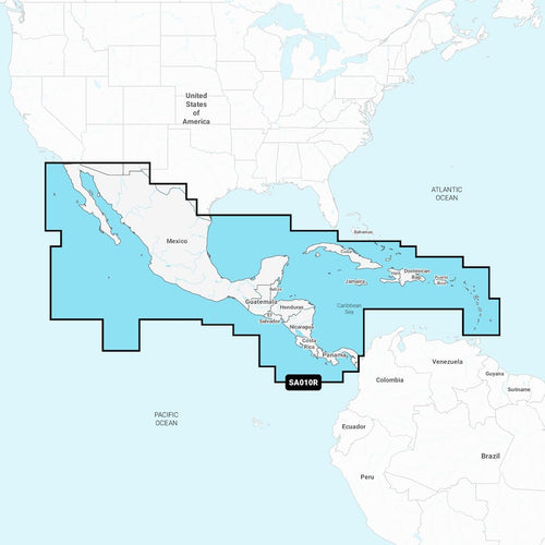 Central America Caribbean Garmin Navionics+ NSSA010R [010-C1451-20]