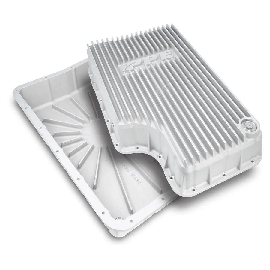 328052020 PPE Heavy Duty Transmission Pan (Black) Compatible with 2011-2019 Ford 6.7L with 6R140 Transmission