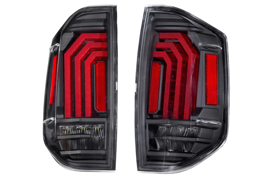 Morimoto LED XB Taillights Fits Toyota Tundra 14-21, Plug and Play Pair of Smoked Taillight Assemblies (LF705)