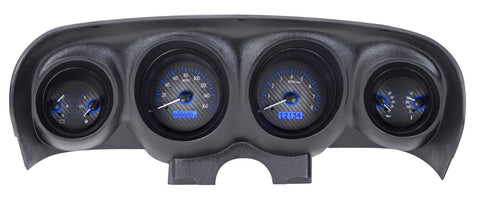 Carbon Fiber 1969 Ford Mustang VHX System - Blue Display