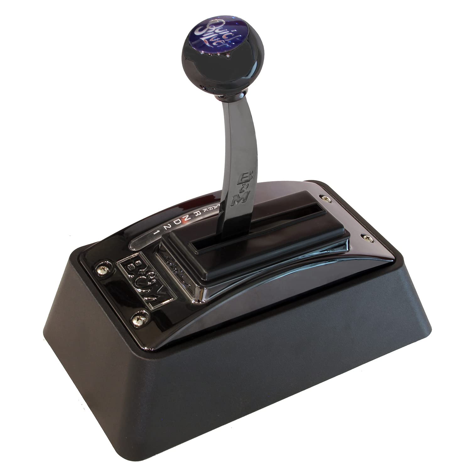 Automatic Ratchet Shifter B&M Racing 81683 - Quicksilver 4 Speed, Black