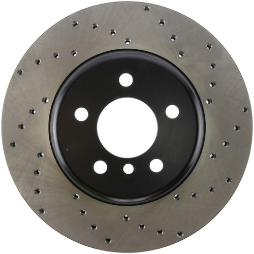 Sport StopTech 128.34133L Cross Drilled Brake Rotor (Rear Left), 1 Pack