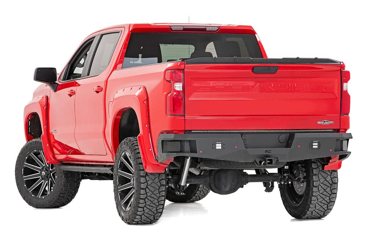 6" Lift Kit Rough Country w/M1 Struts for 2019-2024 Chevy Silverado 1500-21740
