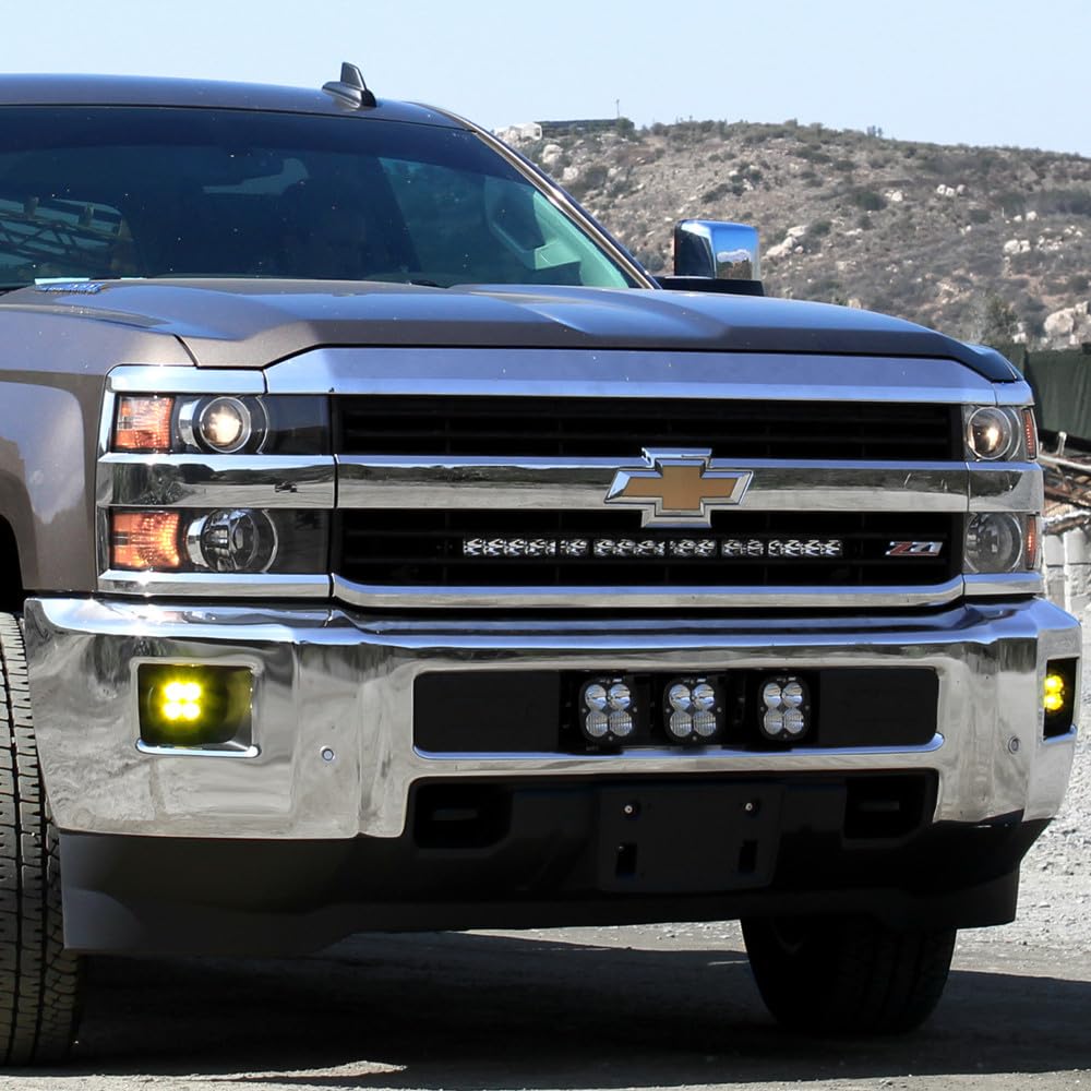 Baja Designs Bumper Light Kit XL Pro LED for Chevy Silverado 2500/3500 HD 2015-19 Truck