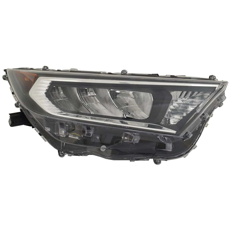 For Toyota RAV4 19-21 Headlight ADVenture/Limited/TRAIL/XLE/XLE PREMIUM JPN Built Chrome Passenger Side CAPA | DOT Certified 8113042811 | TO2519201C