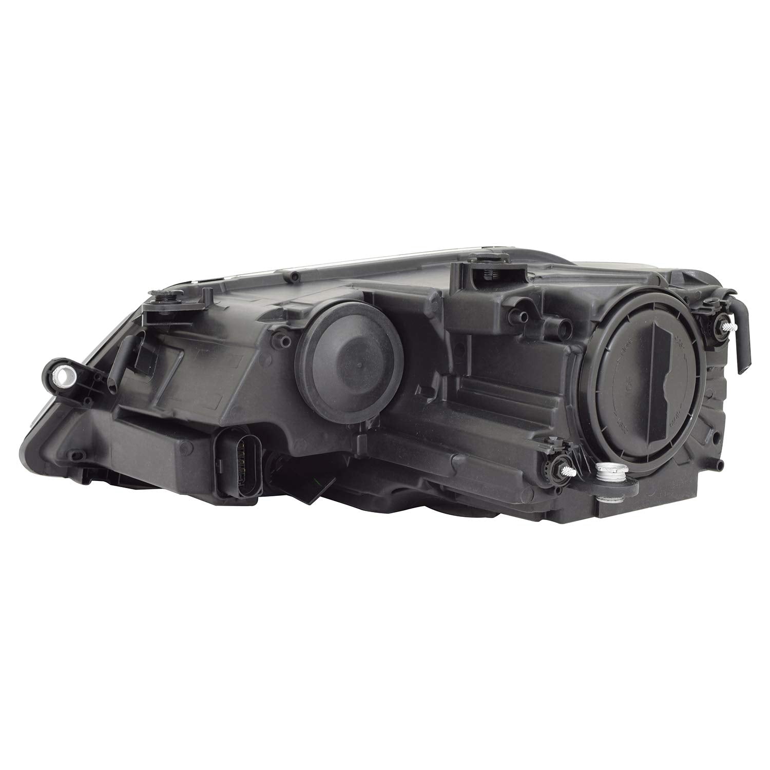 Right TYC Headlight Assembly Compatible with 2017-2018 Volkswagen Jetta
