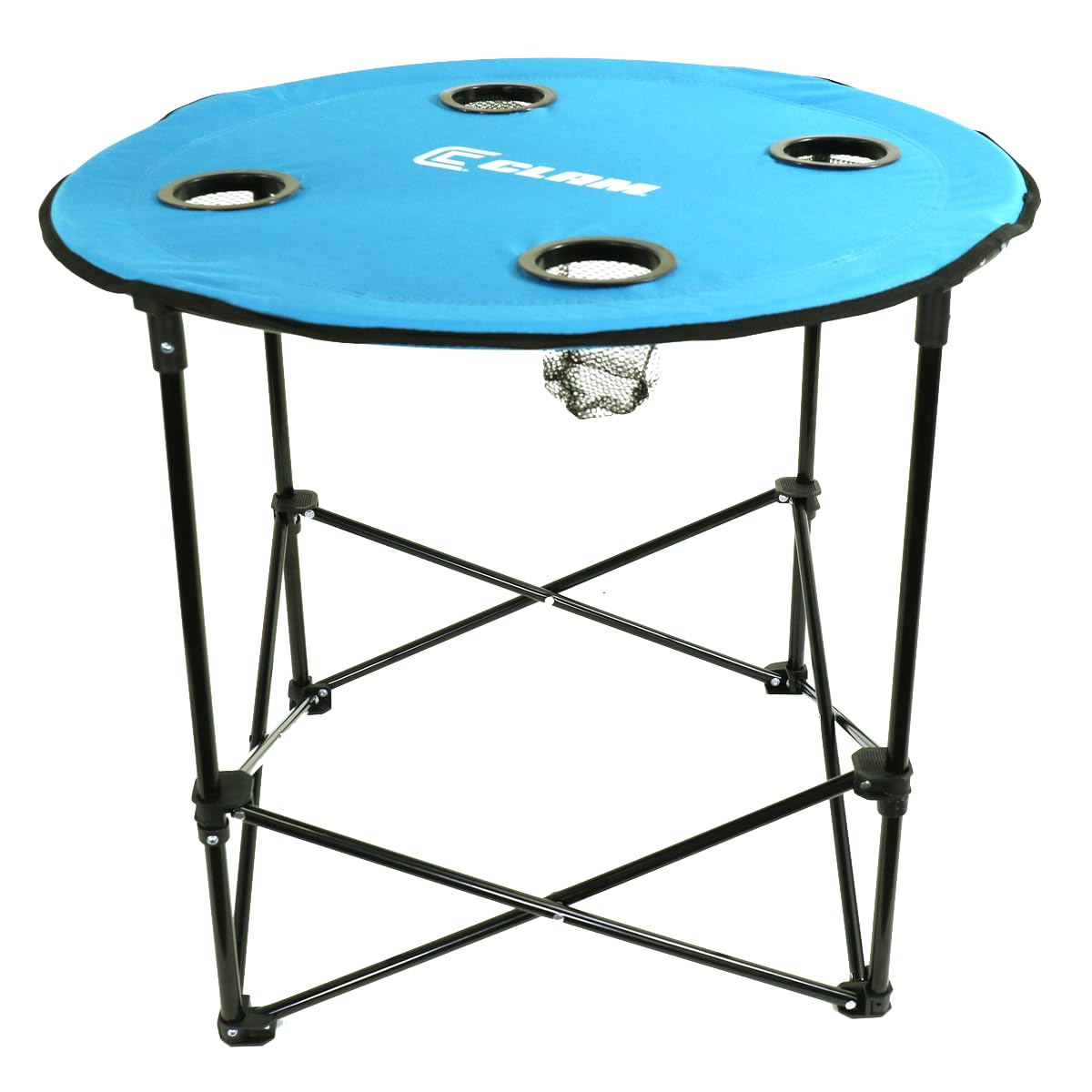 Quick-Pack CLAM Table - Round w/Carry case
