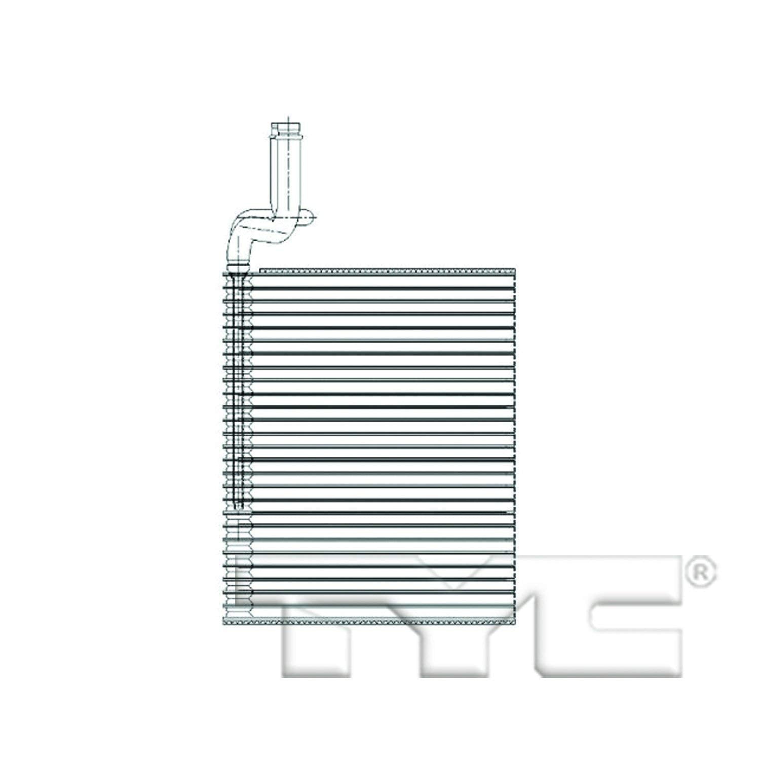 TYC Replacement 97185 Evaporator