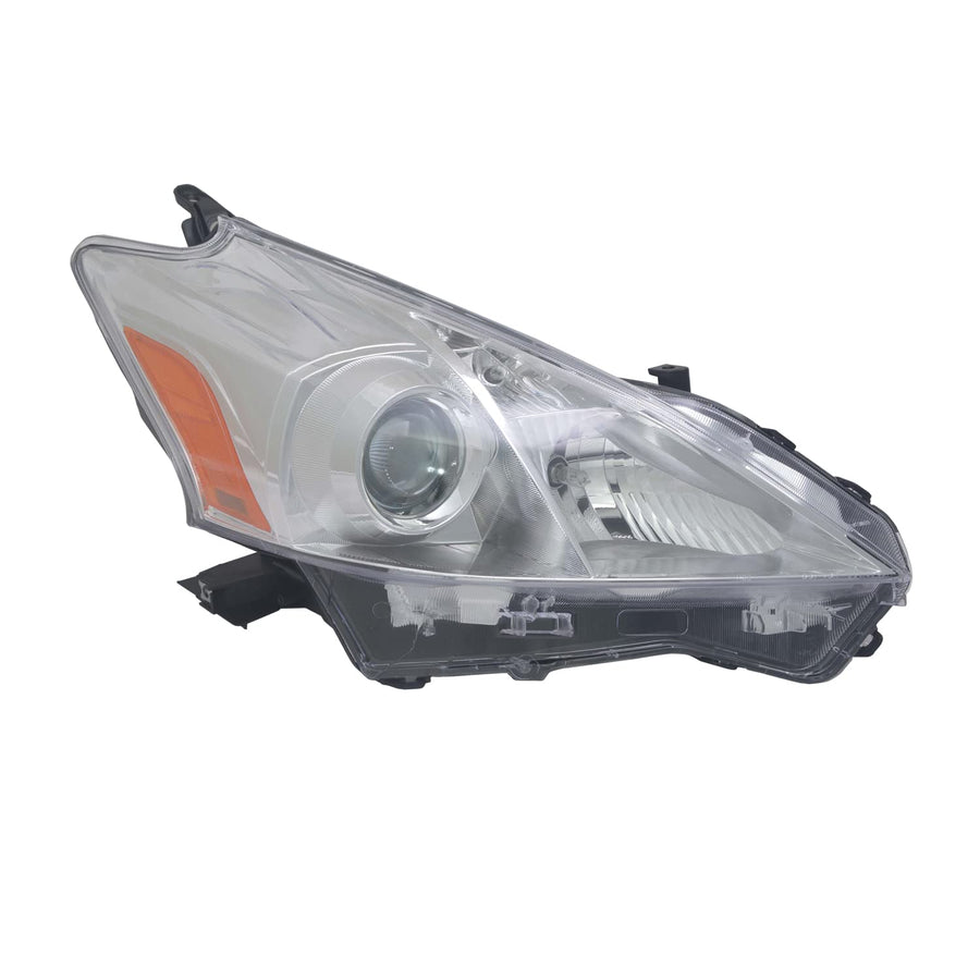 Right TYC Headlight Assembly Compatible with 2012-2014 Toyota Prius