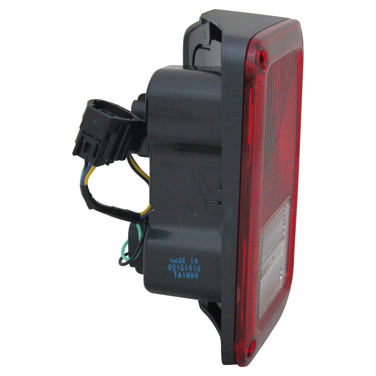 Right TYC Tail Light Assembly Compatible with 2007-2018 Jeep Wrangler
