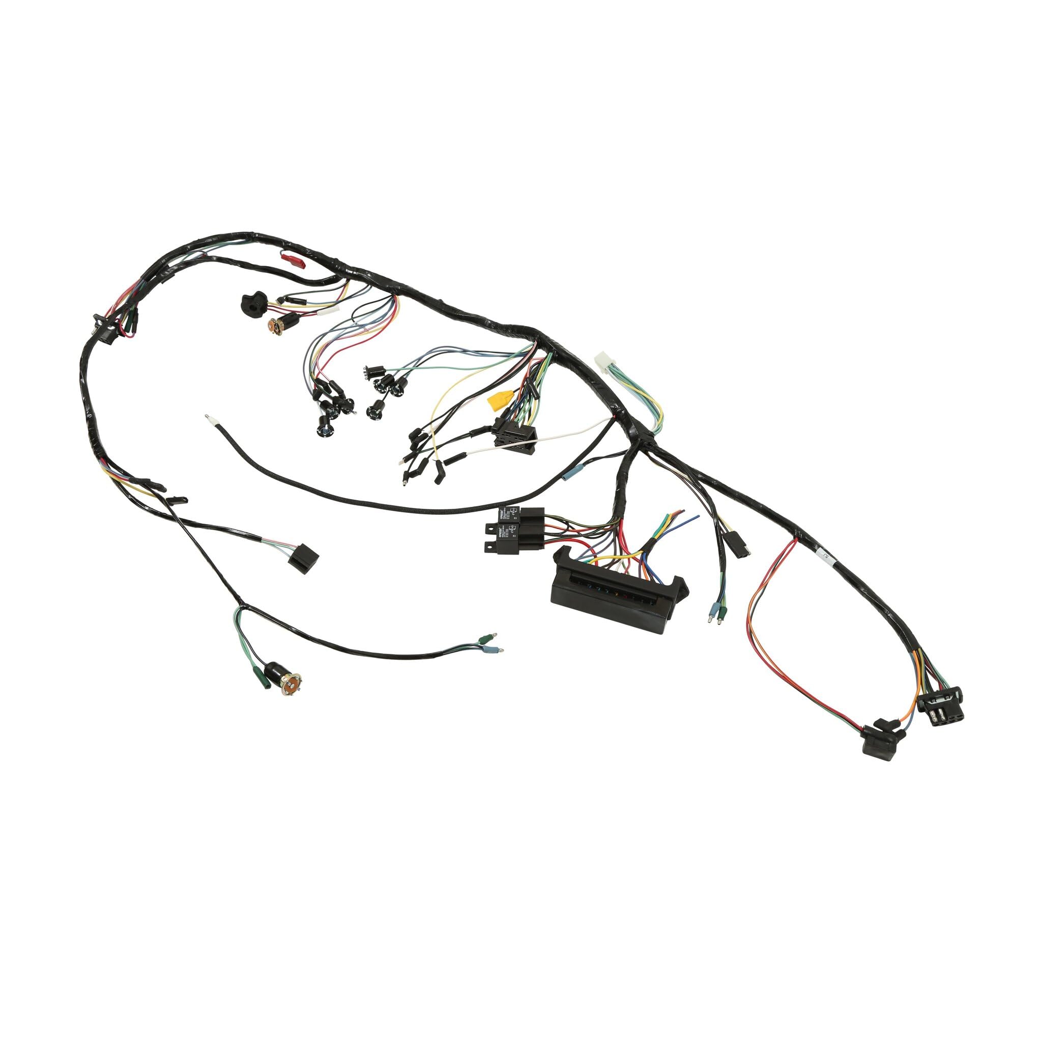 C6ZZ-14401-PFB Scott Drake 1966 Under-Dash Harness Premium Fuse Box and Relays