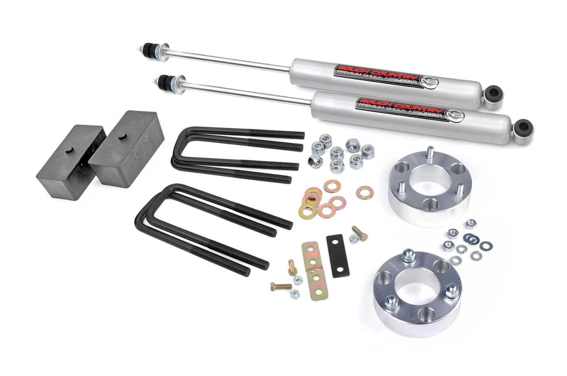 2.5" Lift Kit Rough Country w/N3 Shocks for 2000-2006 Toyota Tundra - 75030