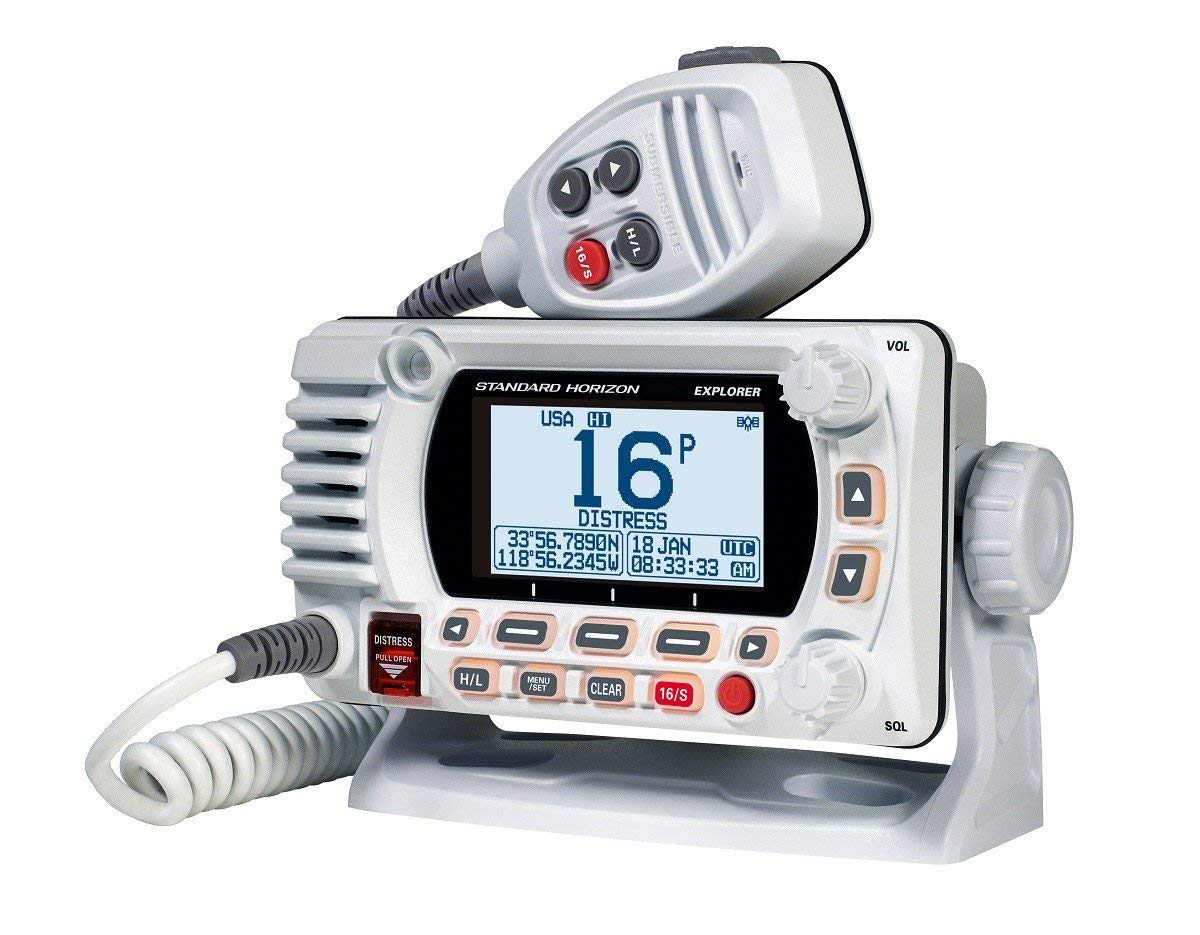 GX1850 Standard Horizon Fixed Mount VHF - NMEA 2000 - White
