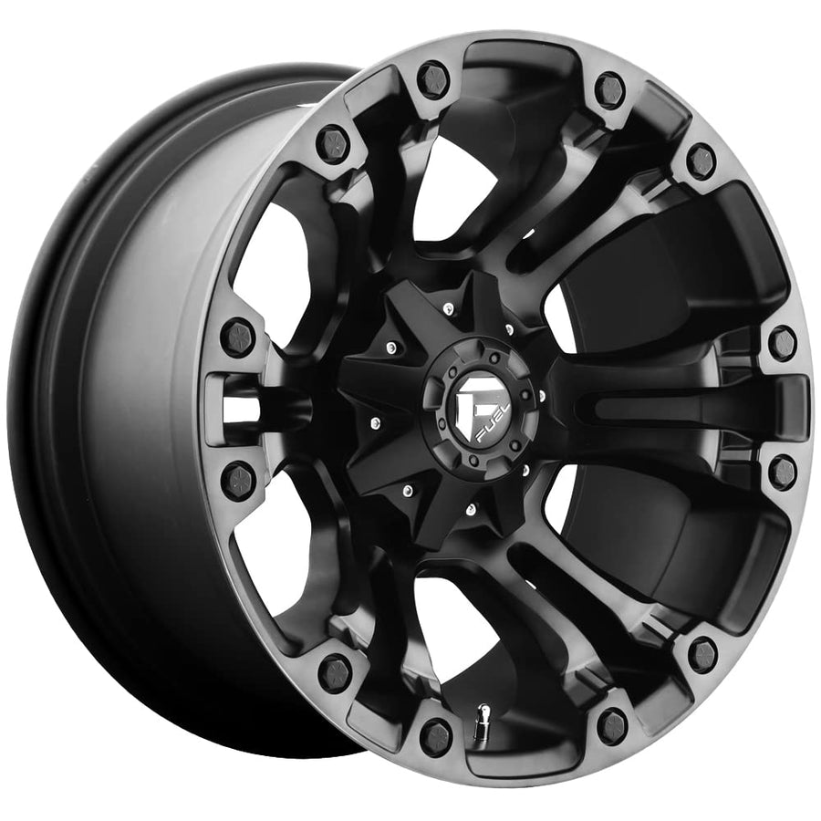D851 VAPOR FUEL OFF-ROAD 20X10, 8X6.5, 4.79, -18mm MATTE BLACK GRAY TINT - D85120008247A