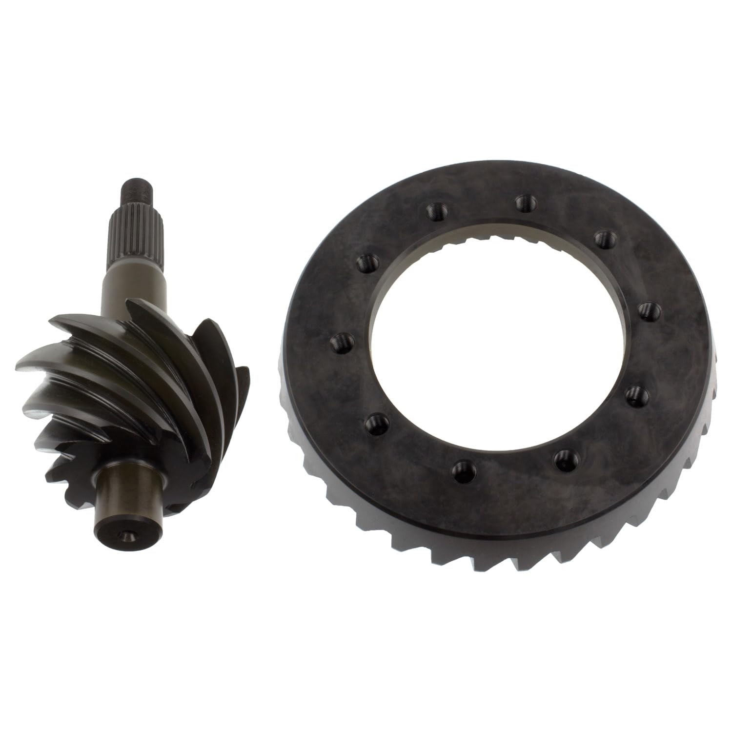 Differential Ring and Pinion Motive Gear F9-389 3.89 Ratio for Ford 9" - Rear, Dropout, 10 Bolt - Compatible with Ford & Mercury Models (1955-1986)