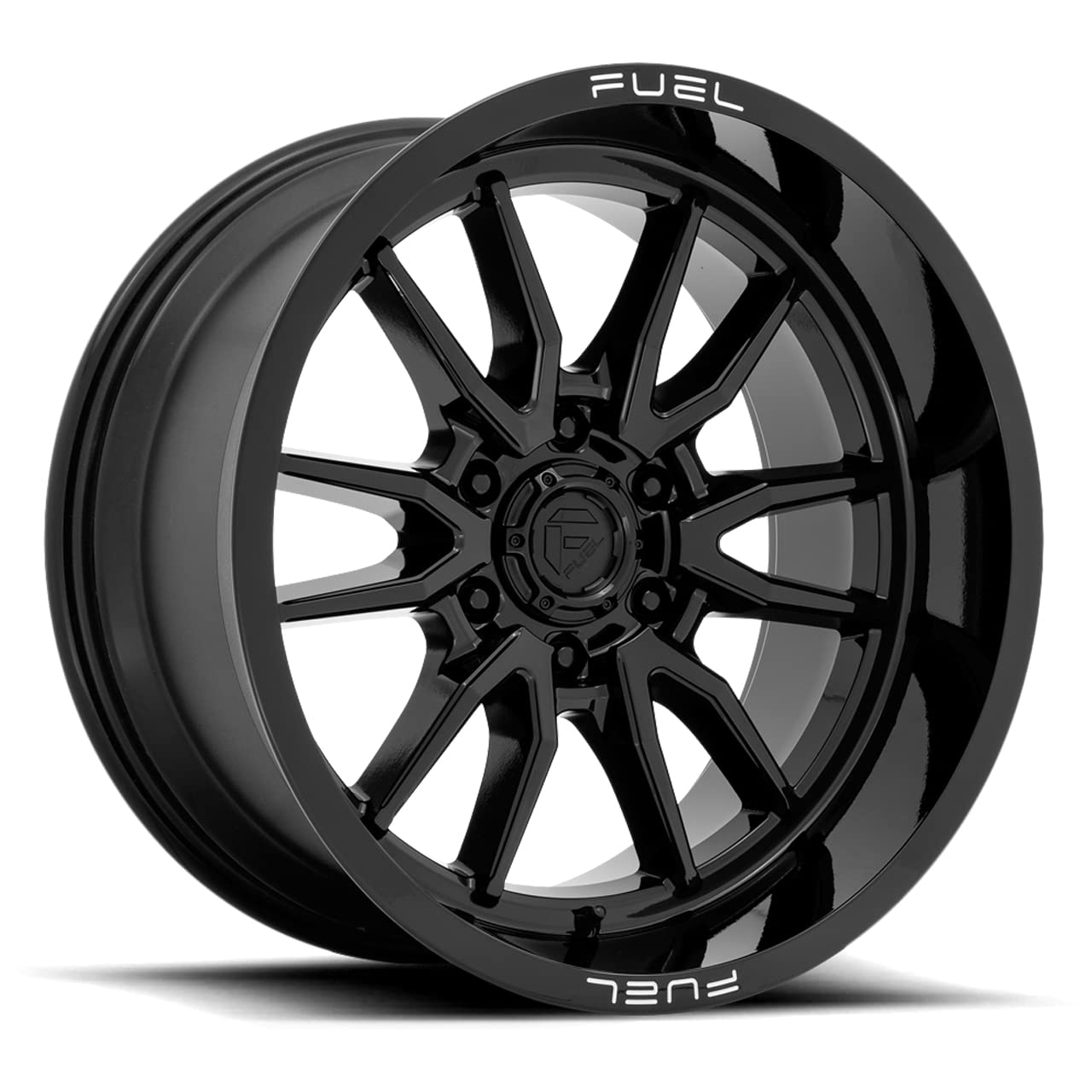 D760 Clash Fuel 17x9 6x135 +1mm Gloss Black Wheel Rim 17" Inch D76017908950