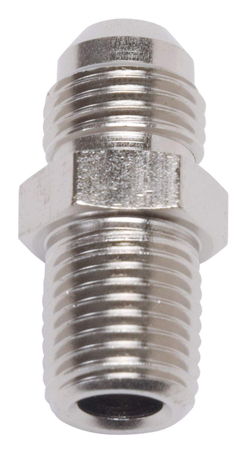Edelbrock/Russell 660431 Flare to Pipe Straight Adapter Fitting