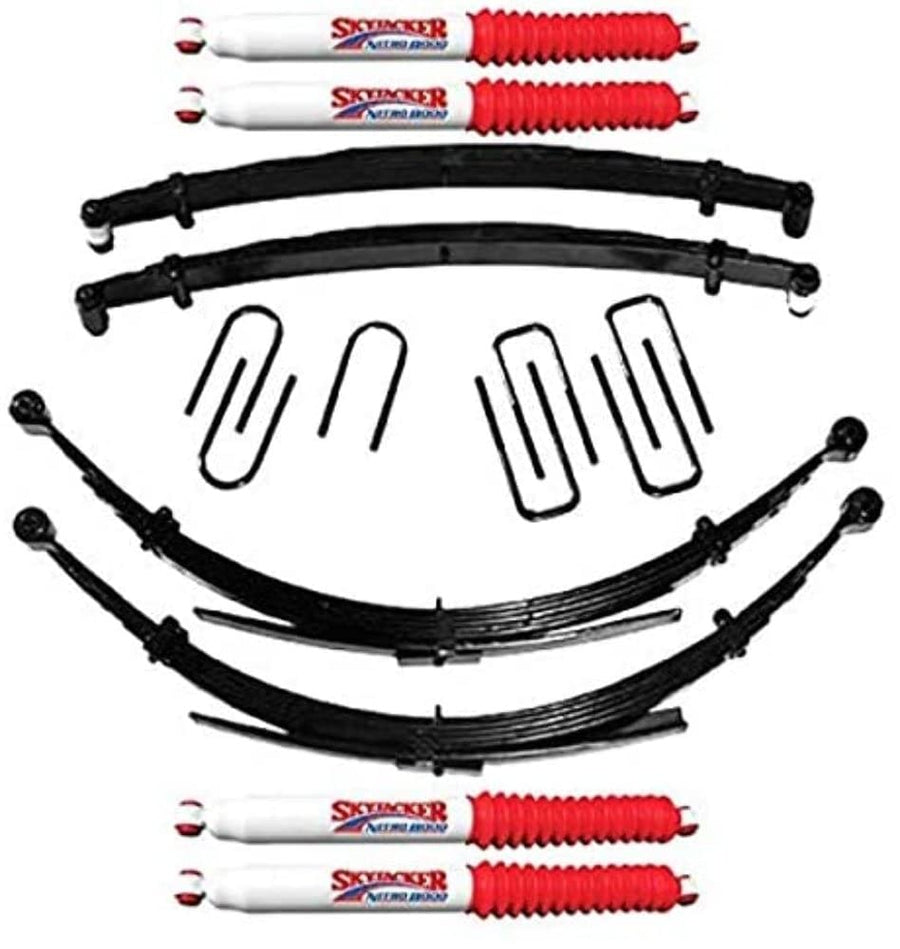 Skyjacker Suspension Lift Kit D100CDKS-N w/Shock Nitro Shocks 1 in. Front/0.5 in. Rear Lift