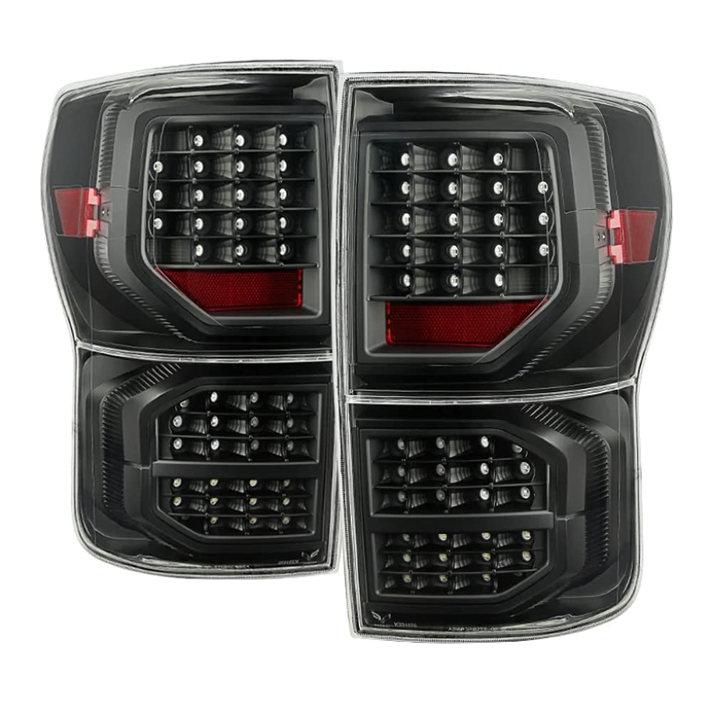 Tail Light Xtune ALT-JH-TTU07-LED-G2-BK (Toyota Tundra 07-13 LED s with LED Singal Function - Black)