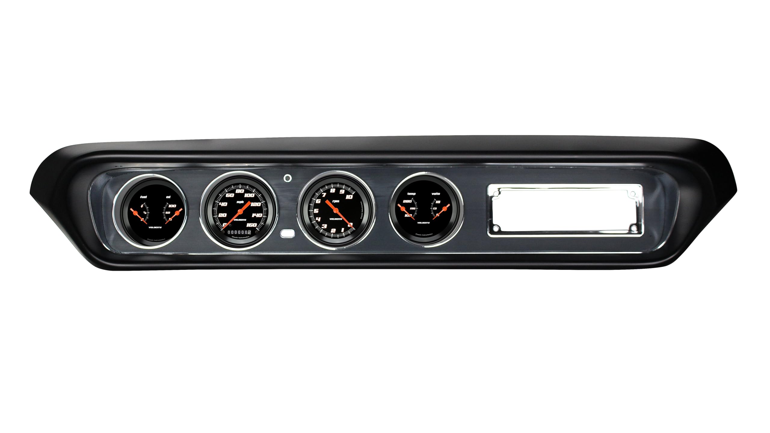 PC64VSB05 Classic Instruments Direct Fit Electric Gauge Package - Velocity Black