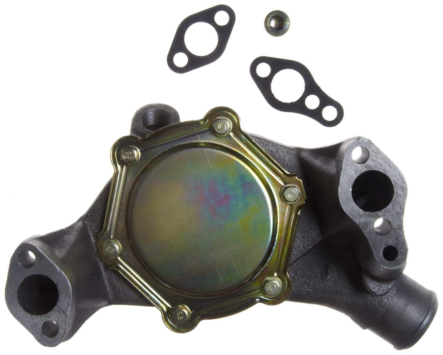 Gates Premium Water Pump 43114 for Standard-Duty Engine Only w/o Alternator Bracket Mounting Hole