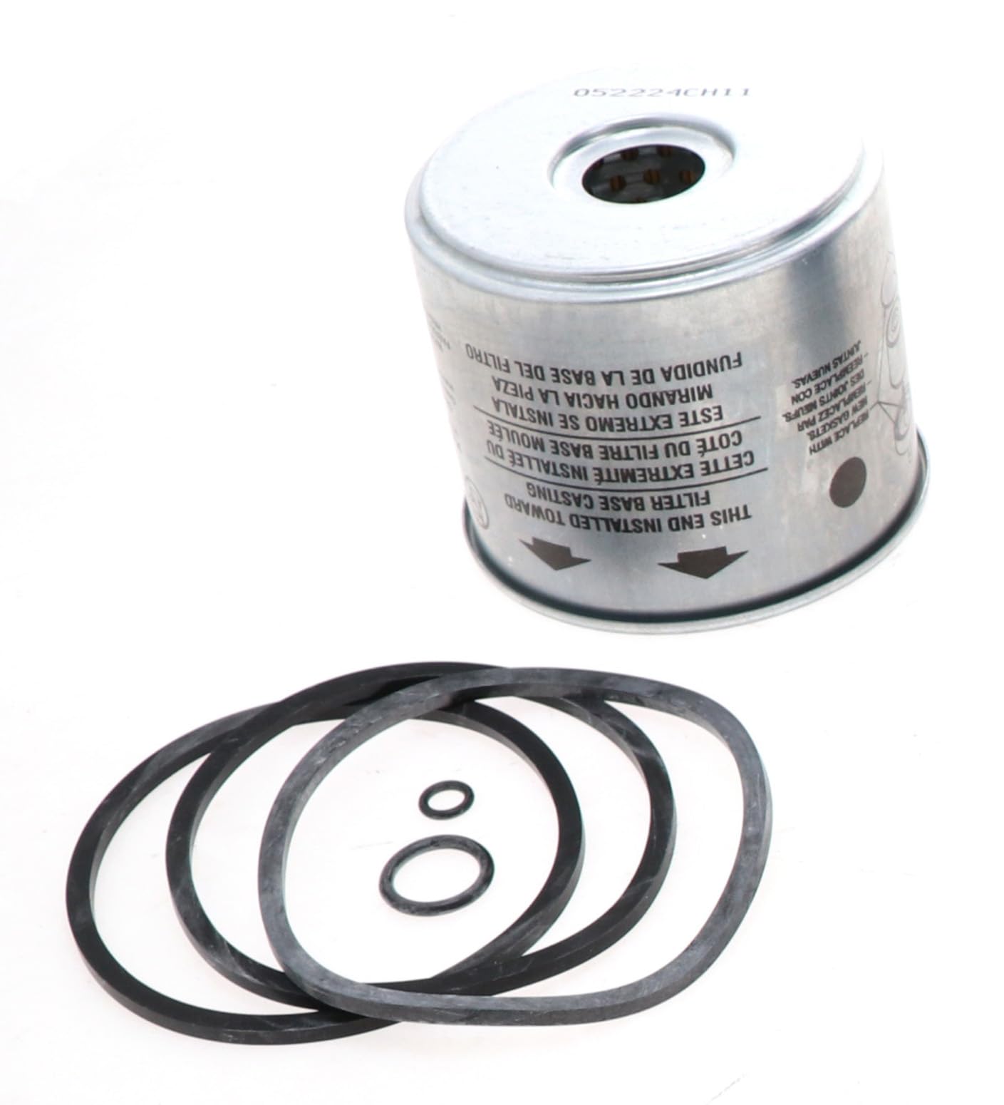 33166 WIX Filters Heavy Duty Cartridge Fuel Metal Canister, Pack of 1