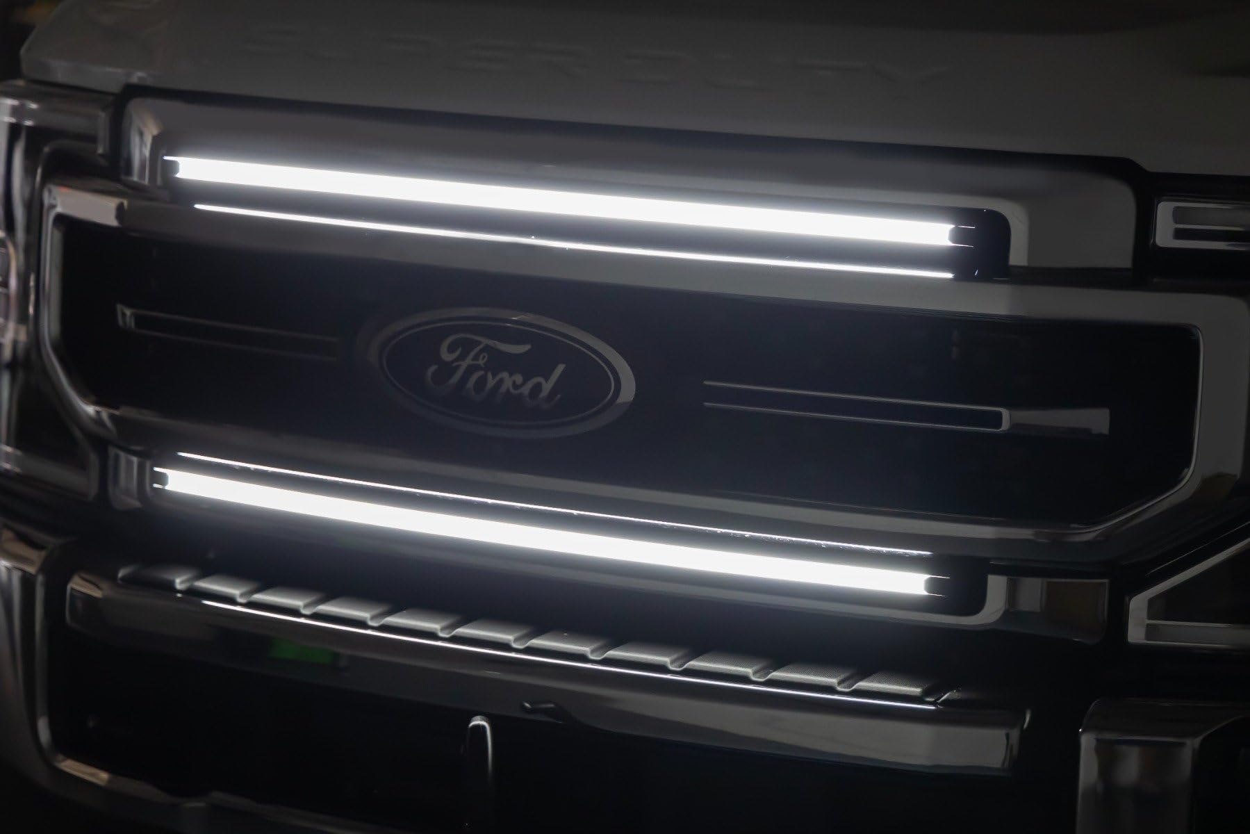 Rough Country 30" Dual DRL LED Grille Kit for 2017-2022 Ford F-250/F-350 Super Duty - 70990
