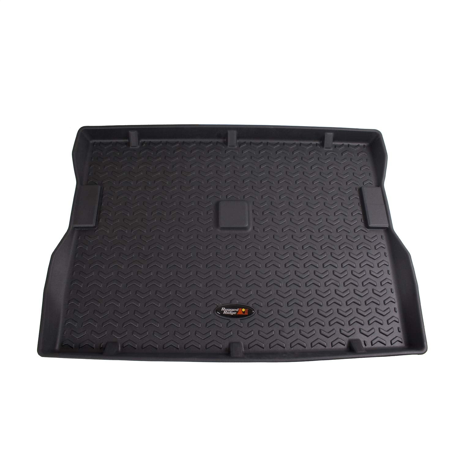 Rugged Ridge Floor Liner, 12975.22 Cargo; Black, 1976-1986 Jeep CJ-7 / 87-95 Wrangler YJ