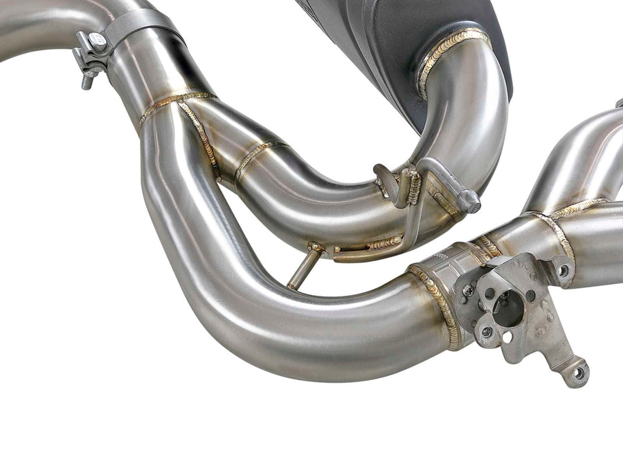 aFe Power 3 to 2-1/2 IN MACH Force-Xp Stainless Steel Cat-Back Exhaust System w/Black Tip Fit BMW M2 Competition (F87) 19-21 L6-3.0L (tt) S55 49-36350-B