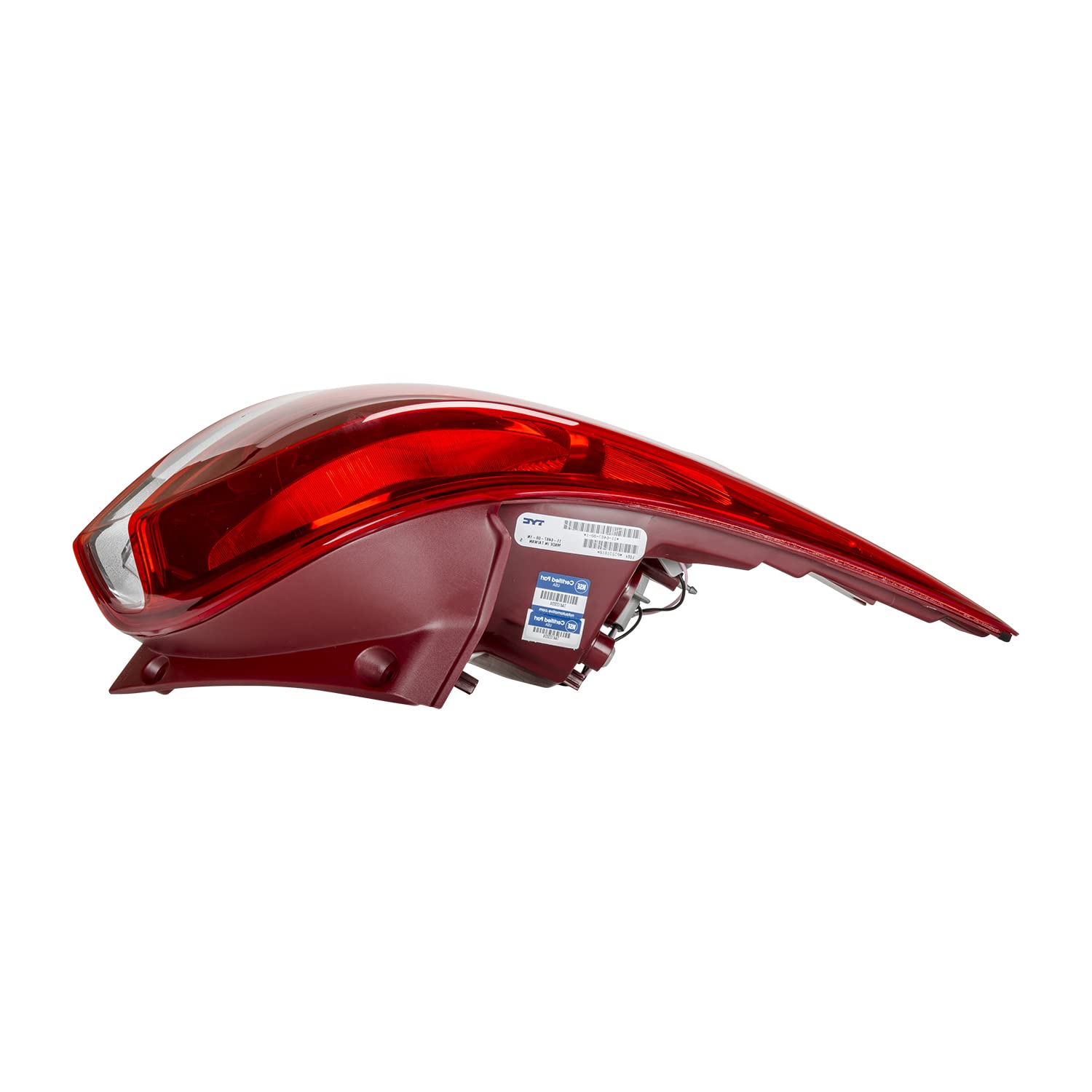 Left TYC Tail Light Assembly Compatible with 2012-2017 Hyundai Veloster